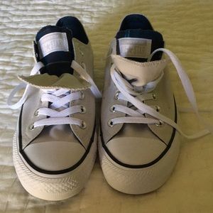 Khaki colored converse